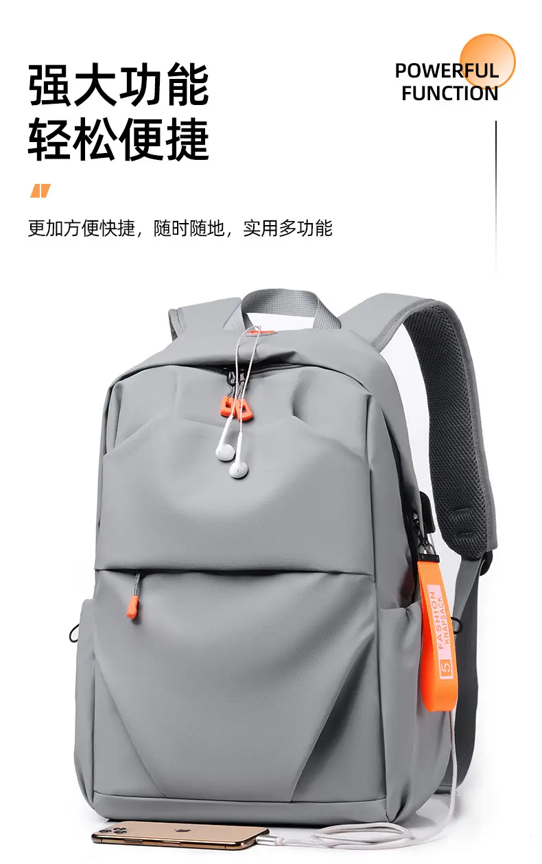 Capacious backpack, water repellent bag for traveling, laptop — chobi 12