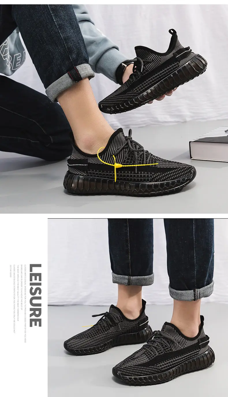 Breathable fashionable running sneakers, soft sole — chobi 11