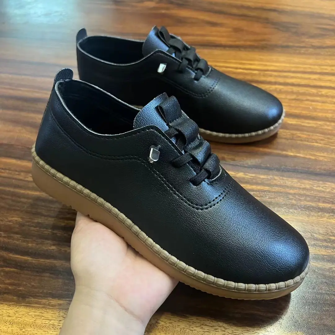 (Cross-border trading), autumn lightweight “mom shoes”, sneakers flat, women's universal casual footwear, suitable for spring and autumn, easy to put  — chobi 5
