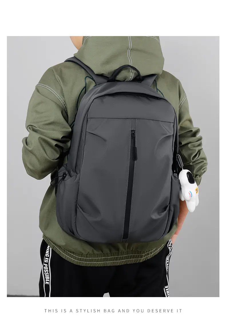 (Cross-border trading), fashionable school bag for students, travel laptop, backpack for traveling for men and women, for teenagers — chobi 23