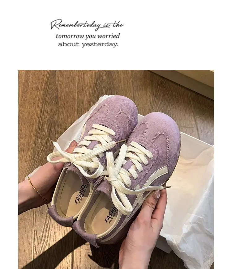 Retro summer GAT shoes, universal sports casual footwear flat for leisure, women's style, Collection Year 2025 — chobi 31
