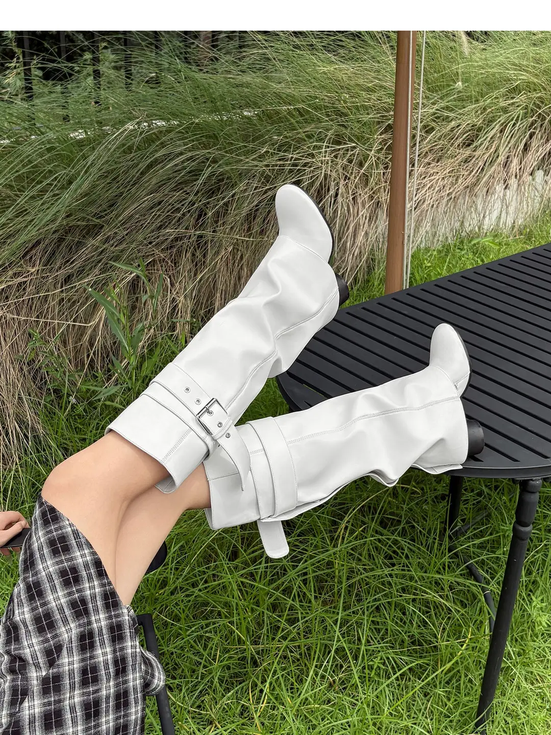 High boots, removable insulated trousers, can be worn in two ways, plus size, extra wide fit — chobi 24