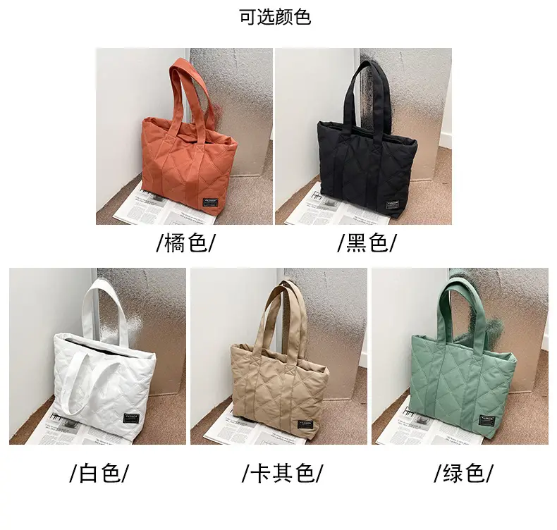 (Cross-border trading), capacious nylon trend one-shoulder bag — chobi 3