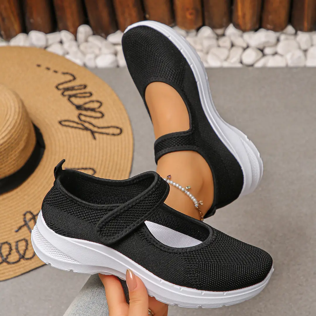 (Cross-border trading), Mary Jane shoes, breathable shoes, lightweight sneakers low-cut, casual women's walking shoes, plus size, for middle age, made — chobi 32