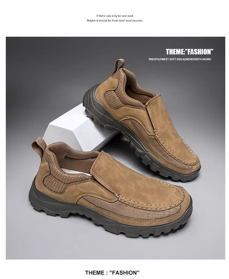 (Cross-border trading), (Wholesale), men's autumn casual lightweight comfortable loafers, trend of season, plus size — chobi 19
