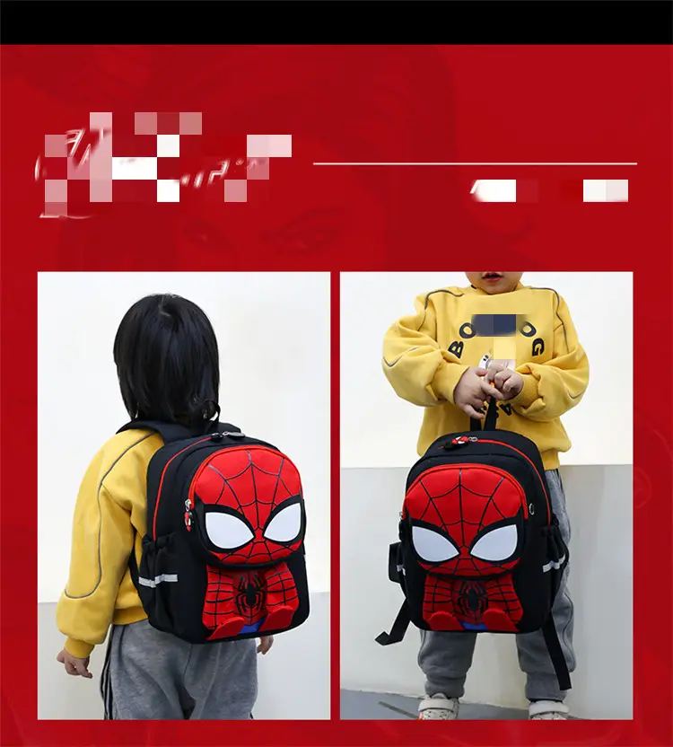 Cartoon school bag for early age, children's backpack for boys, 3-5-6 years — chobi 32