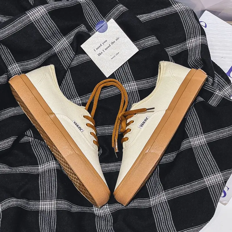 Children's cloth espadrilles, comfortable footwear for men and women, white sneakers, spring 2024 collection, for teenagers, Korean style, family styl — chobi 35