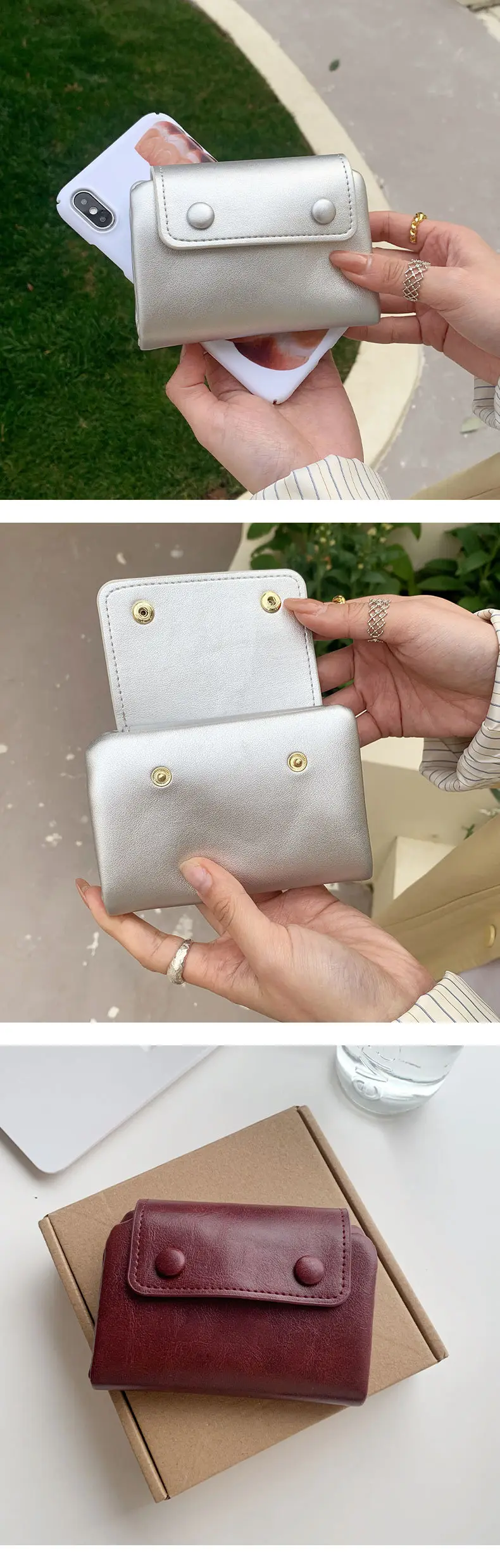 Tape, small bag, small eyes, small wallet, Korean style — chobi 6