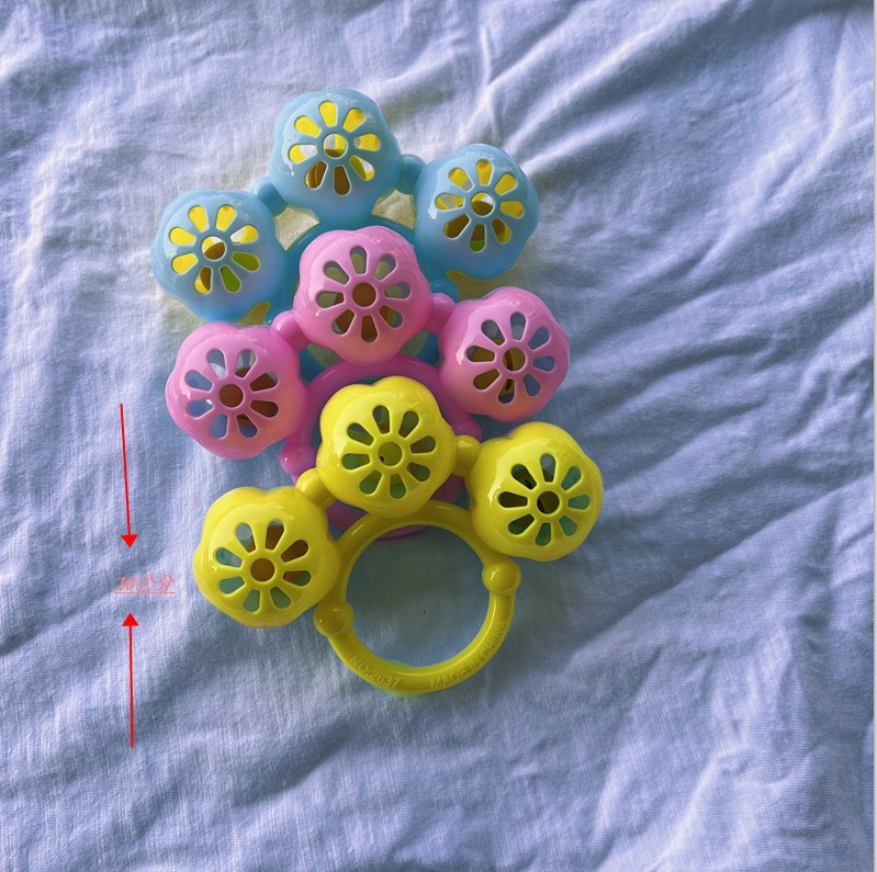 Baby rattle beanbag toy with sound — chobi 3