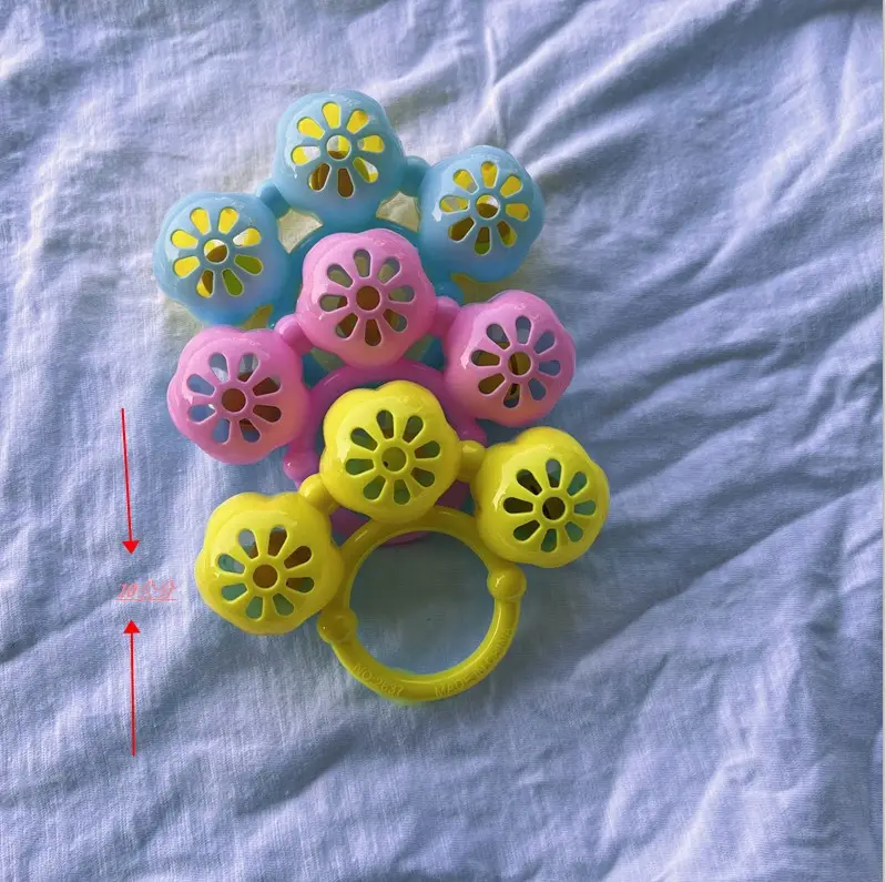 Baby rattle beanbag toy with sound — chobi 3