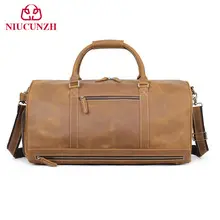 (Wholesale), universal travel bag wet and dry separation, one-shoulder bag one shoulder, genuine leather — chobi 2