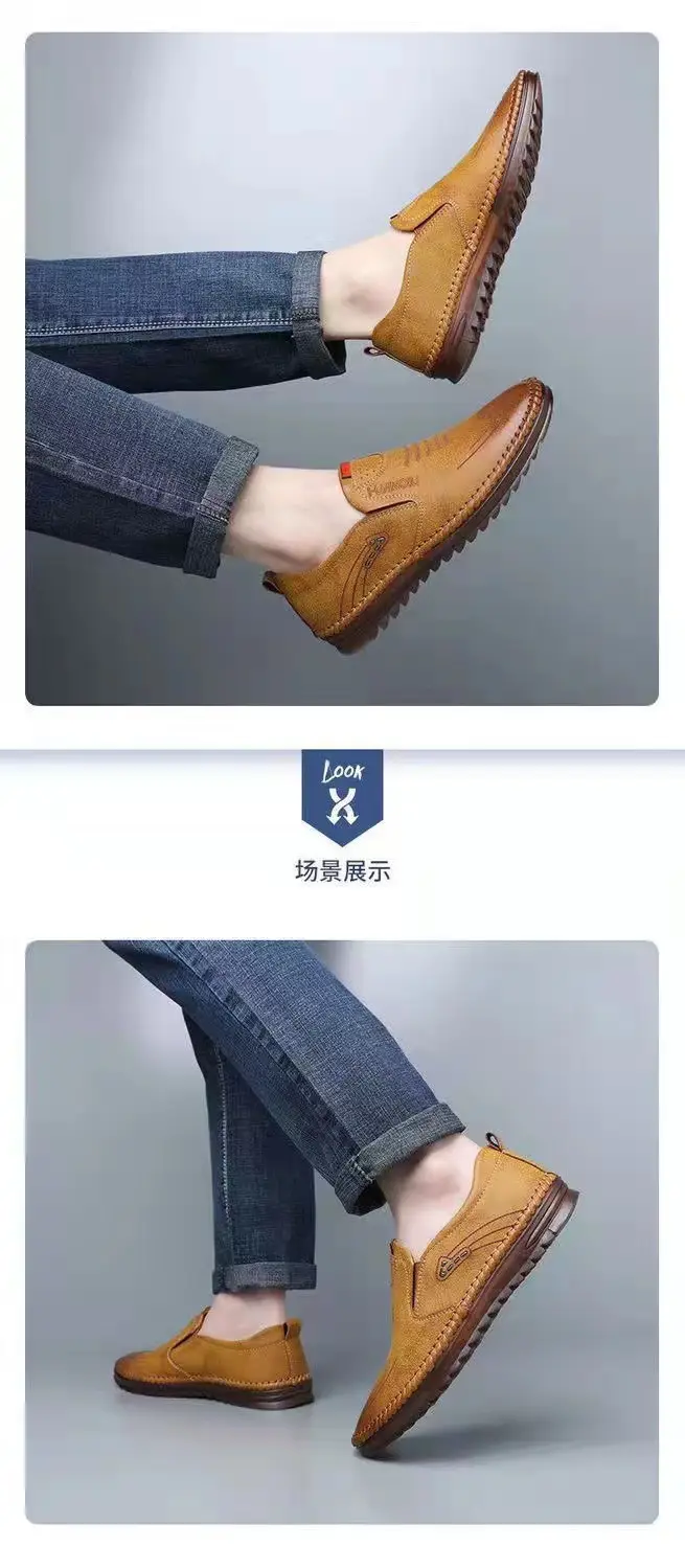 Casual shoes, breathable slip-ons, loafers, sneakers, simple and elegant design, round toe, high-quality style — chobi 12
