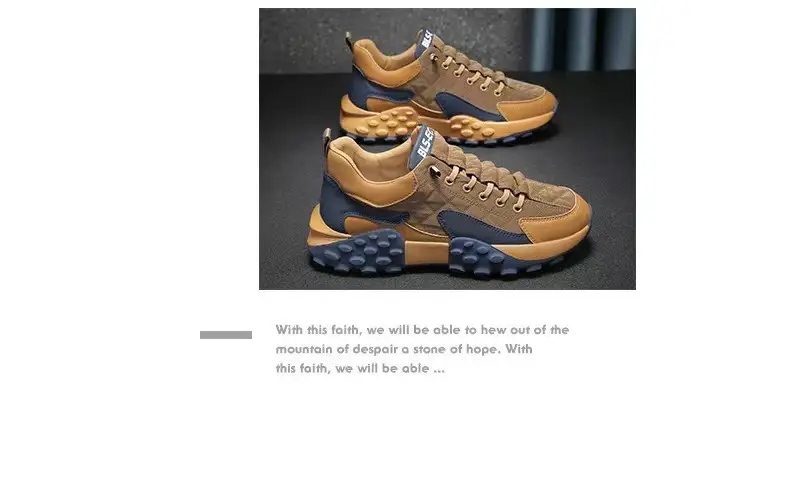 (Cross-border trading), casual non-slip wear-resistant sports comfortable running sneakers, plus size — chobi 16