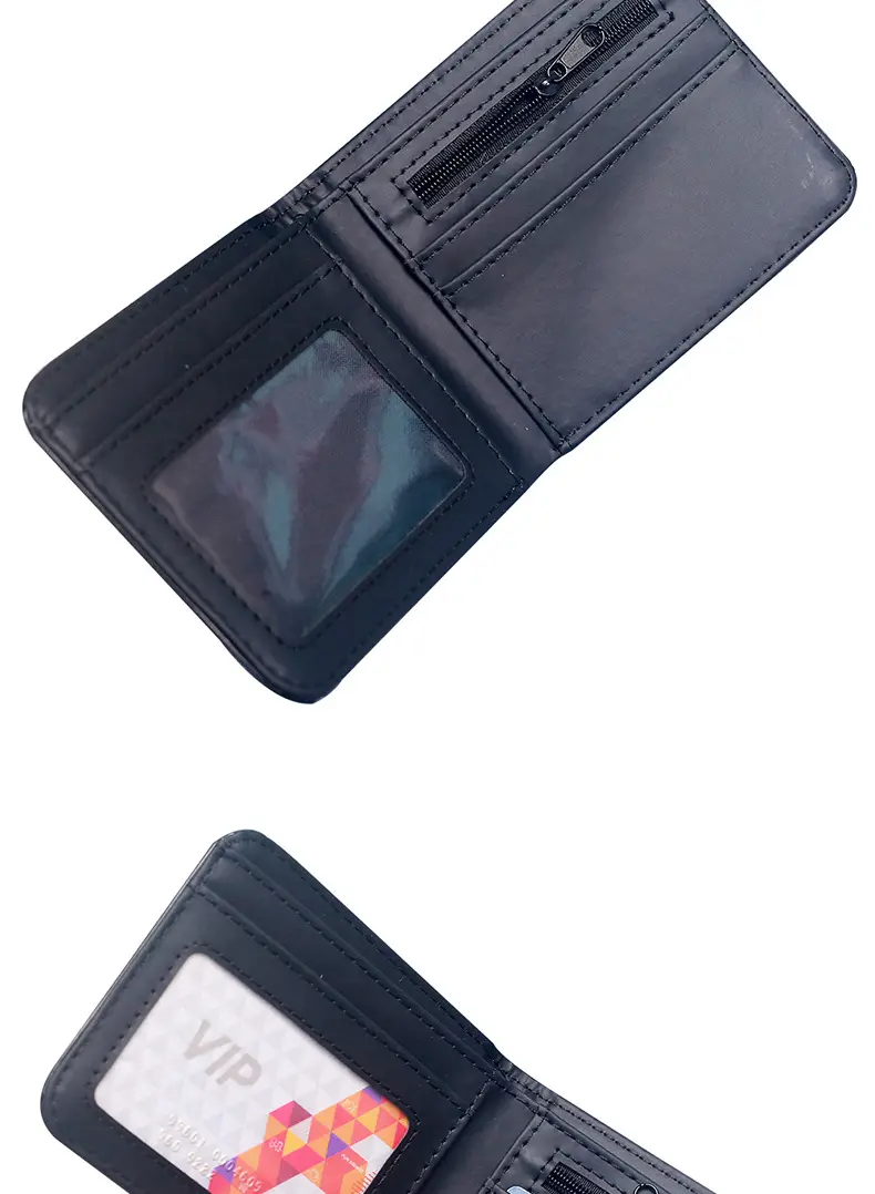 (Cross-border trading), wallet, short cartoon skull with zipper, new collection — chobi 7