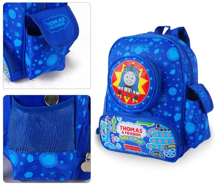 Cartoon Bag Thomas Thomas Train Babies Small Class Student Tatshael Children's Kindergarten Backpack — chobi 17