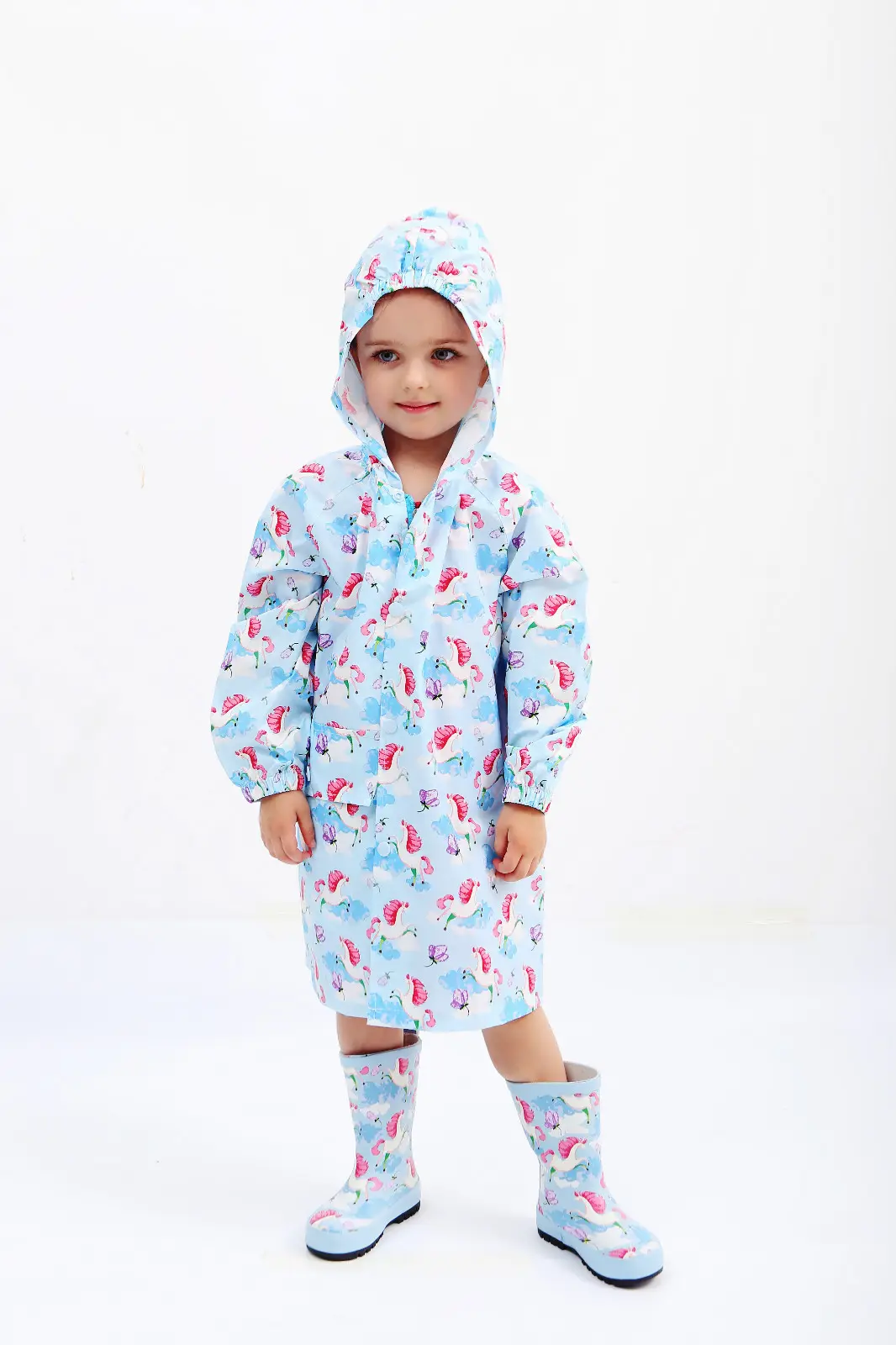 Promotion Cross -border INS Explosion Penguin Sky Horse Leopard Rain Rain Boots Rubber Waterproof ENBIHOUSE Children's Rain Shoes — chobi 21
