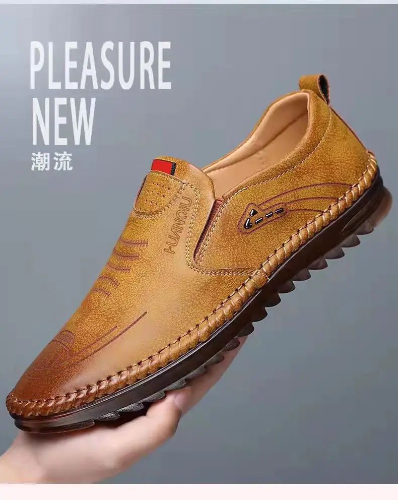Casual shoes, breathable slip-ons, loafers, sneakers, simple and elegant design, round toe, high-quality style — chobi 5