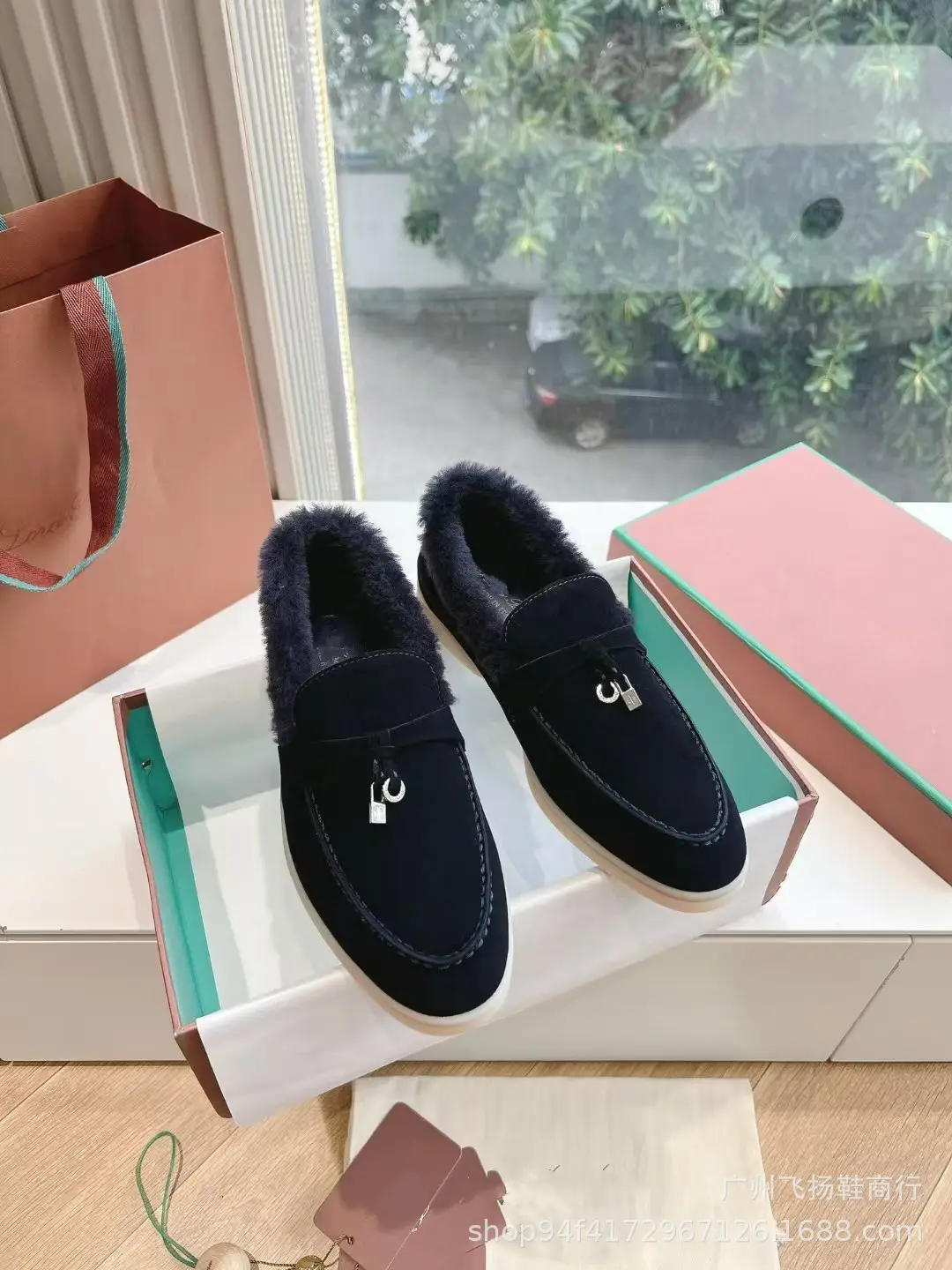 (Cross-border trading), winter keep warm insulated sneakers for leisure, loafers, easy to put on, European style — chobi 15