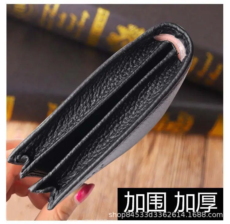 Leather short wallet, genuine leather, Collection Year 2025 — chobi 21