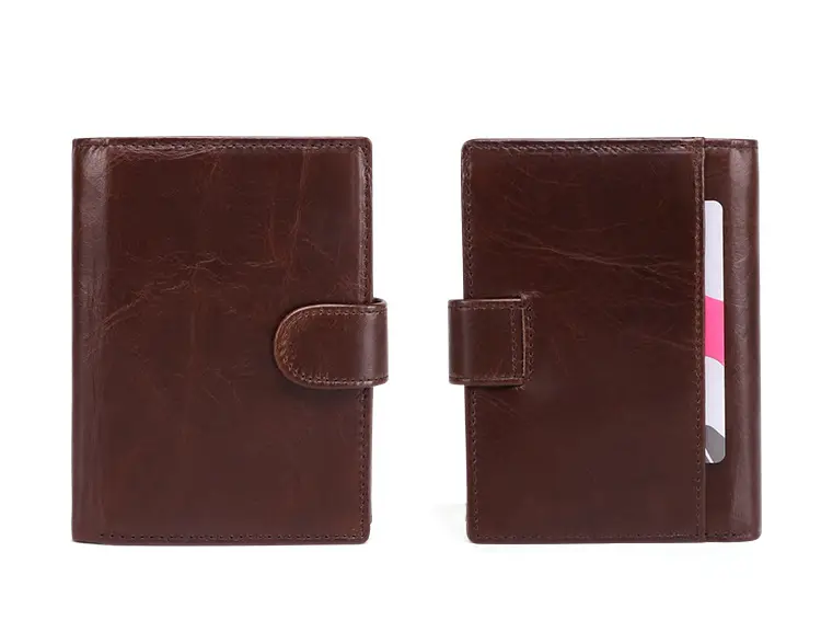 (Cross-border trading), wallet, retro capacious small clutch bag, leather card holder, high-end — chobi 19