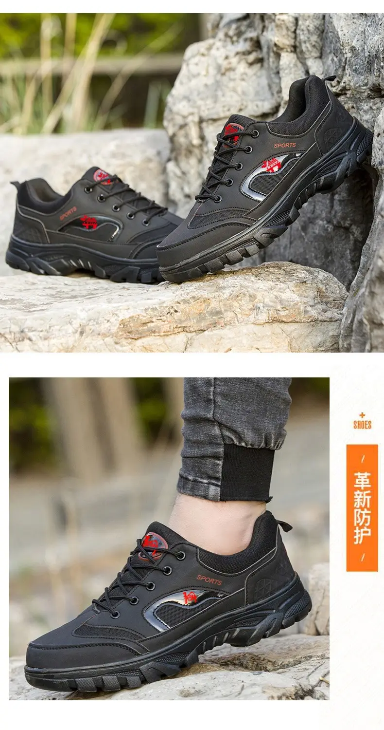 Casual sneakers all-season outside climbing, breathable shoes, plus size, for running — chobi 24
