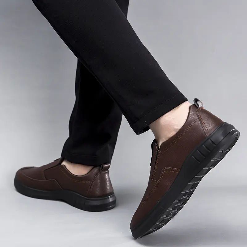 (Cross-border trading), casual shoes, loafers, slip-ons for walking, for middle age — chobi 14