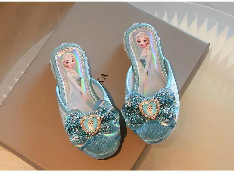 Summer mule, children's women's slippers, non-slip sandals, princess style, western style, suitable for outdoor wear — chobi 15