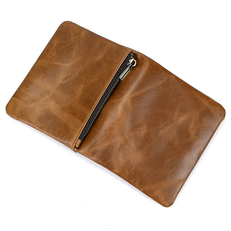 Retro leather wallet for leisure, Amazon, genuine leather — chobi 35