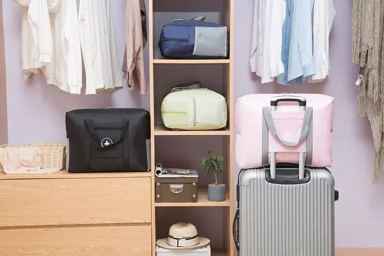 Luggage storage bag, suitcase, folding travel bag for traveling, increased thickness — chobi 14