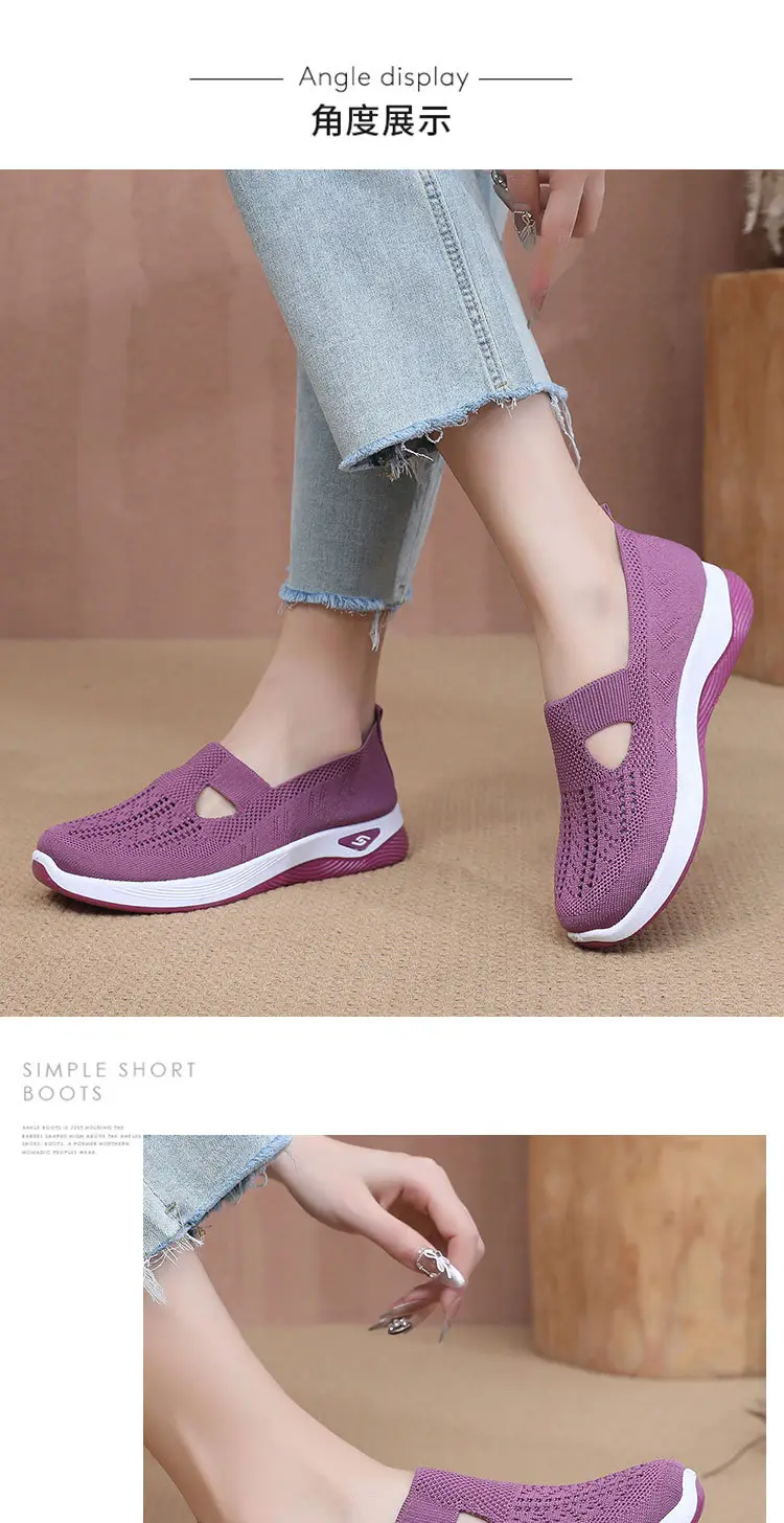 (Cross-border trading), summer casual footwear, women's “mom shoes”, summer 2025, plus size, for middle age — chobi 12