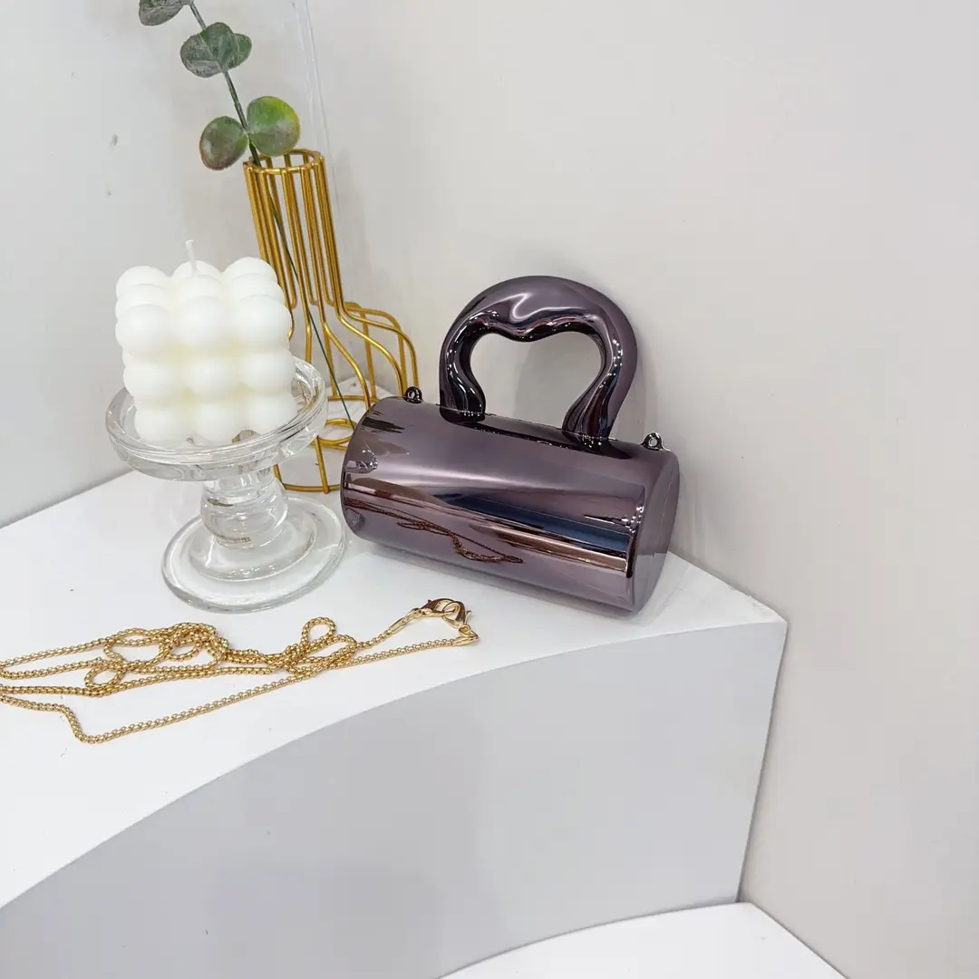 Handheld purse, acrylic shoulder bag — chobi 16
