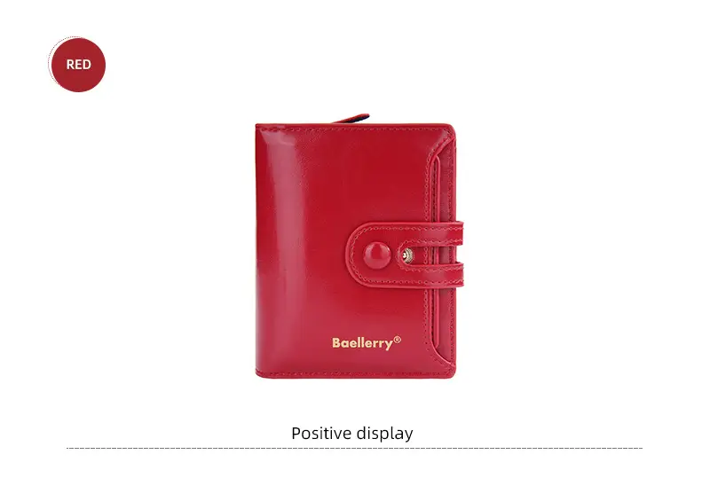 Wallet, shoulder bag, short brand card holder, high-quality style — chobi 13