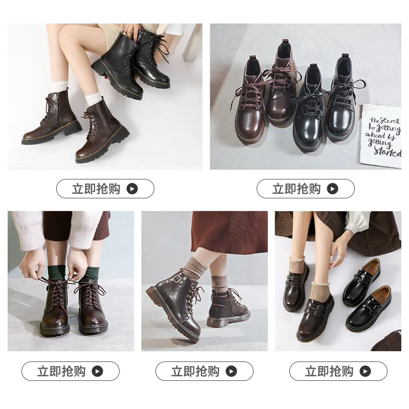 Japanese casual footwear for leisure, loafers flat, student pleated skirt, wear-resistant Mary Jane shoes, suitable for spring and autumn, easy to put — chobi 1
