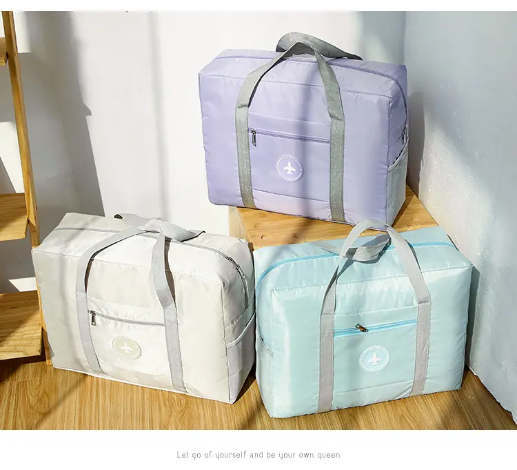 Capacious travel bag for traveling, duvet, airplane, luggage equipment bag, case bag, suitcase, organizer bag — chobi 10