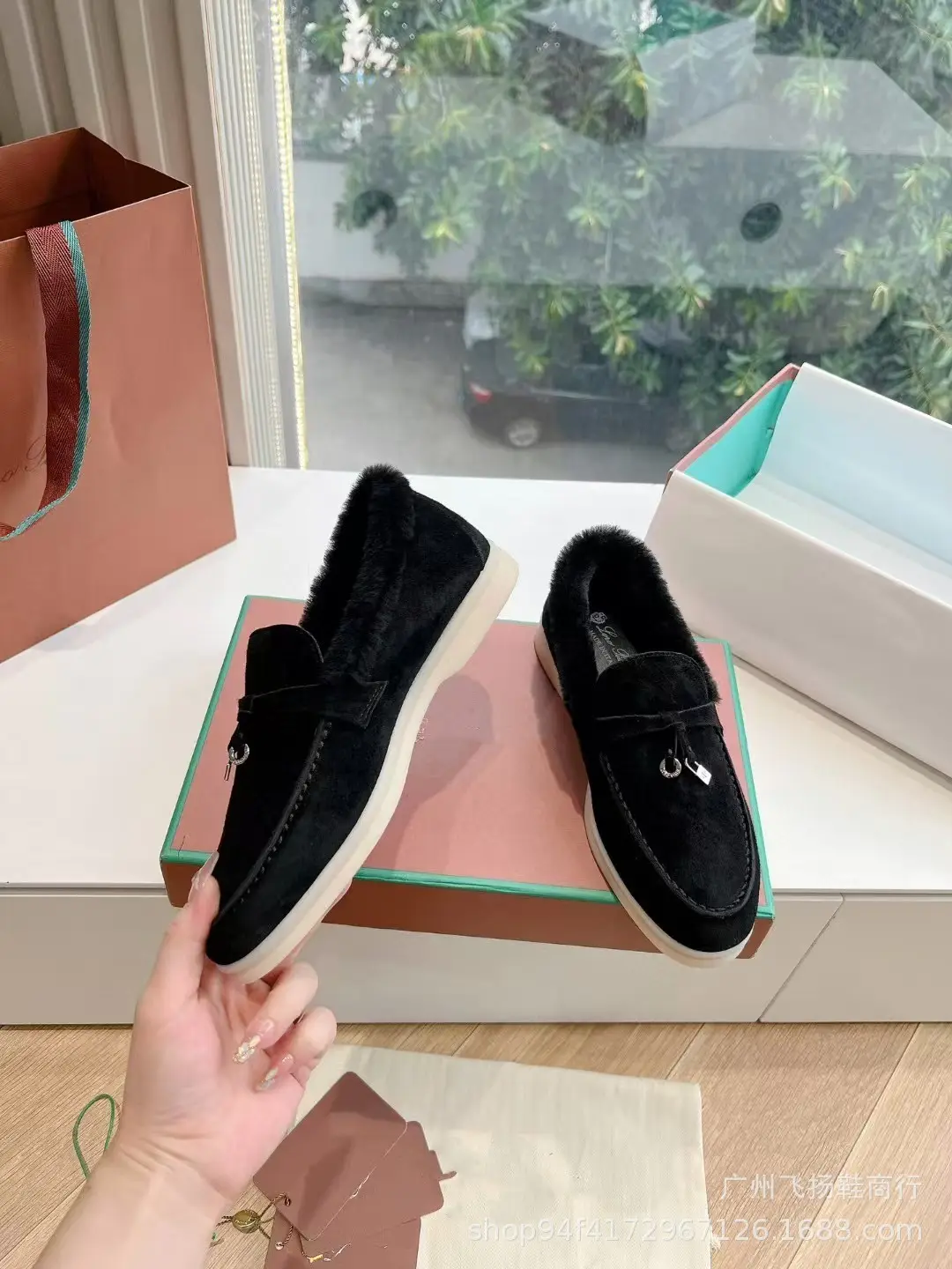 (Cross-border trading), winter keep warm insulated sneakers for leisure, loafers, easy to put on, European style — chobi 4