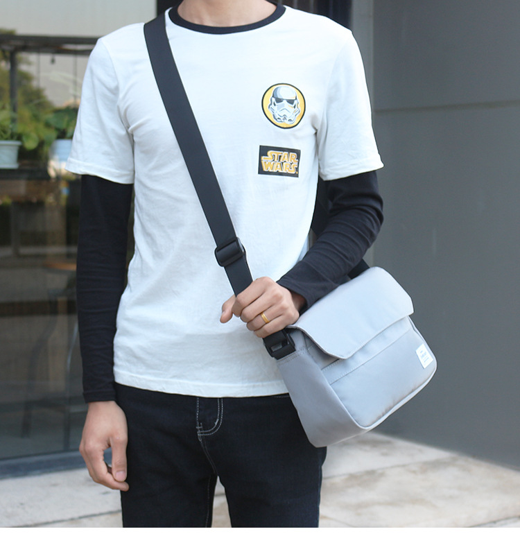 Shoulder bag, men's backpack, sports one-shoulder bag for leisure, Korean style — chobi 16