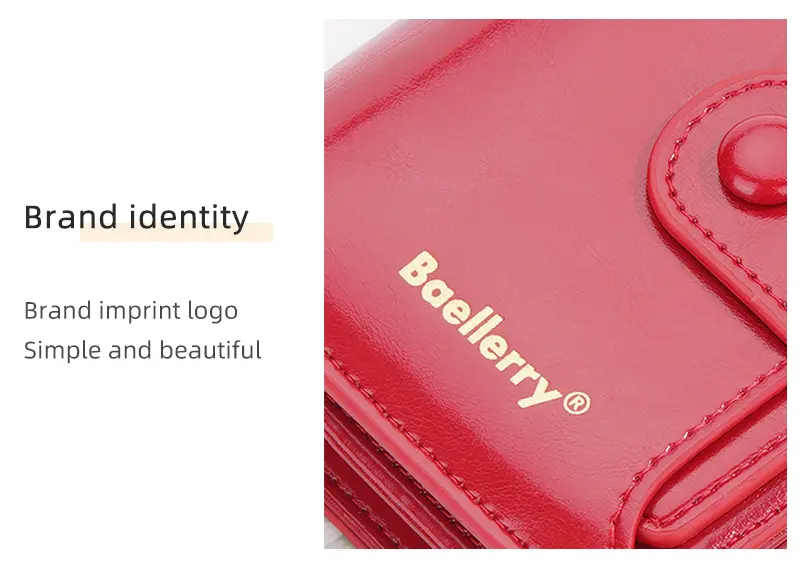 Wallet, shoulder bag, short brand card holder, high-quality style — chobi 30