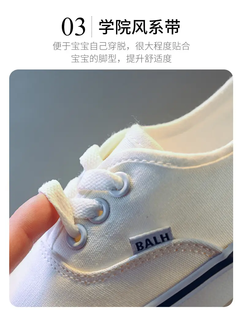 Children's cloth autumn espadrilles, comfortable footwear for men and women, white sneakers, autumn season 2026, for teenagers, Korean style, family s — chobi 7