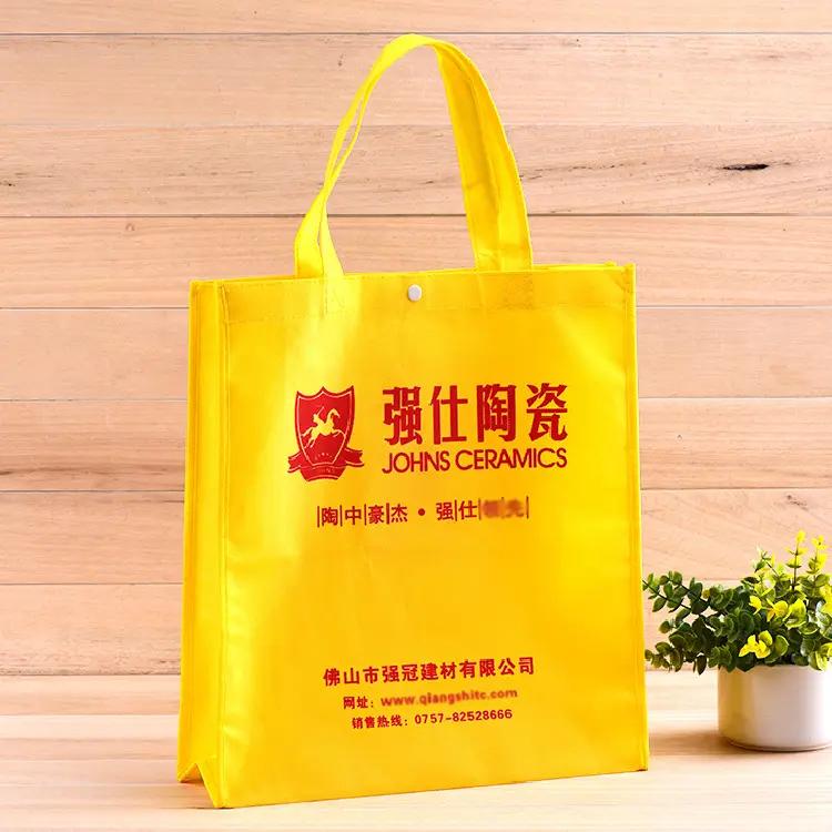(Wholesale), design linen bag non-woven cloth, direct factory sales, with your logo imprint — chobi 6