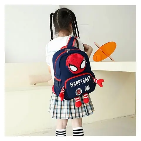 School bag for early age, cartoon children's breathable cute backpack for men and women girl's lightweight — chobi 28