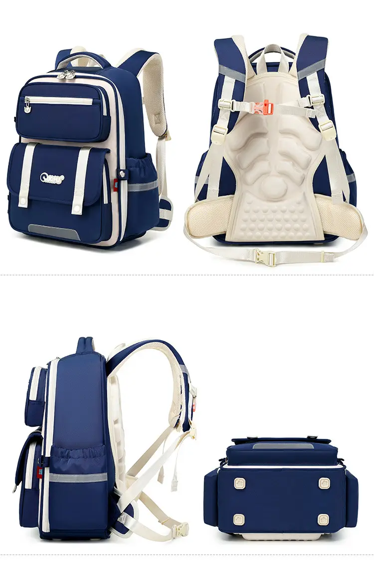 School bag lightweight for students, module, massager, children's backpack, spine protection, 3-6 years — chobi 21