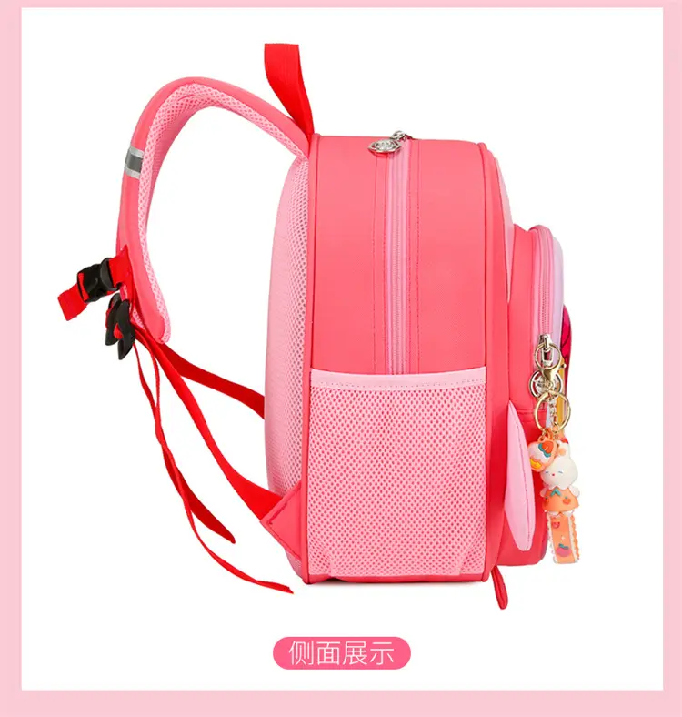 School bag for early age, cartoon backpack, card holder for men and women, 3-6 years — chobi 32
