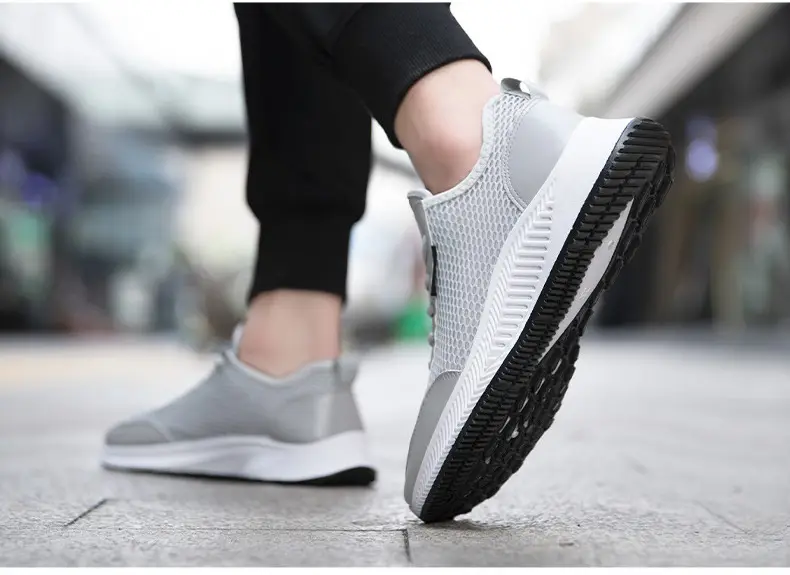 Summer thin mesh breathable shoes, casual comfortable running sneakers for students, soft sole — chobi 33
