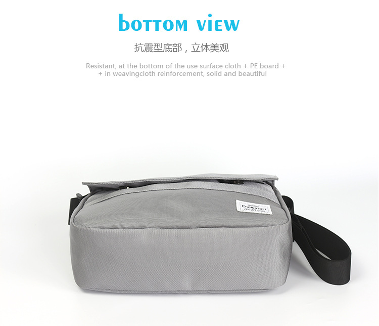 Shoulder bag, men's backpack, sports one-shoulder bag for leisure, Korean style — chobi 32