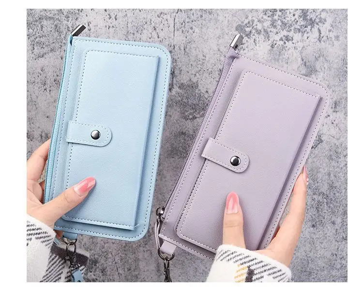 Wallet, shoulder bag, capacious card holder, universal coins, Japanese and Korean — chobi 9