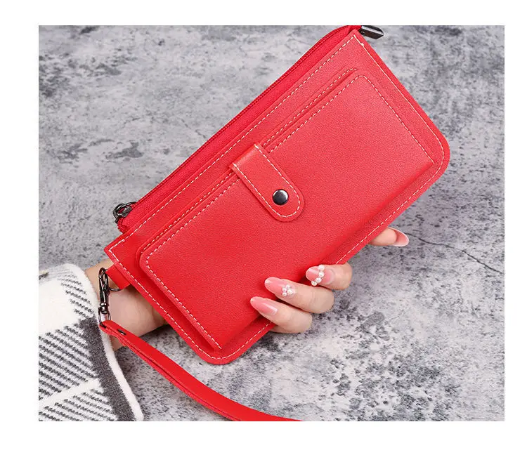 Wallet, shoulder bag, capacious card holder, universal coins, Japanese and Korean — chobi 15