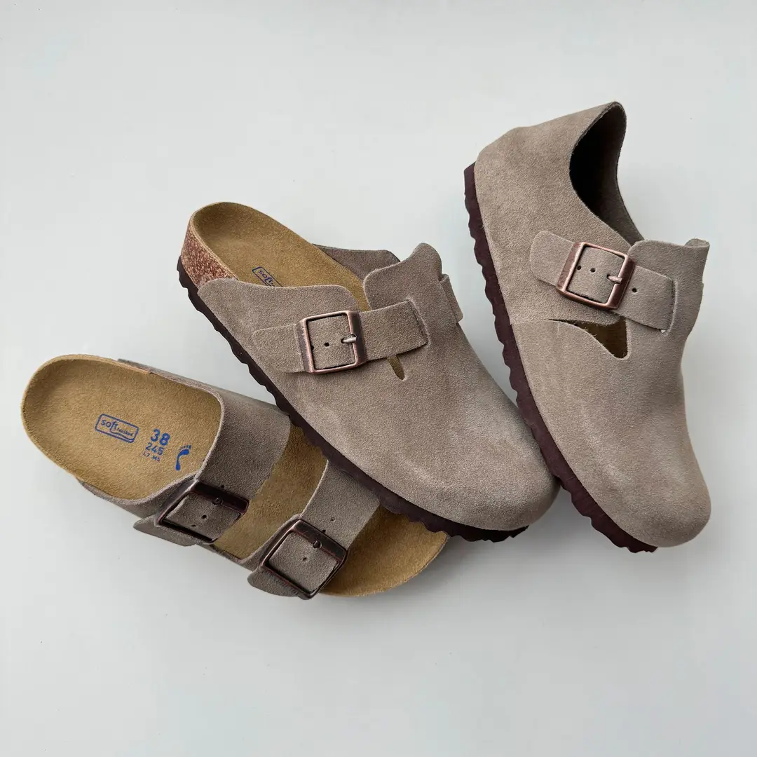 Sandals platform, slippers, suitable for spring and autumn, closed toe, genuine leather, suitable for outdoor wear — chobi 9