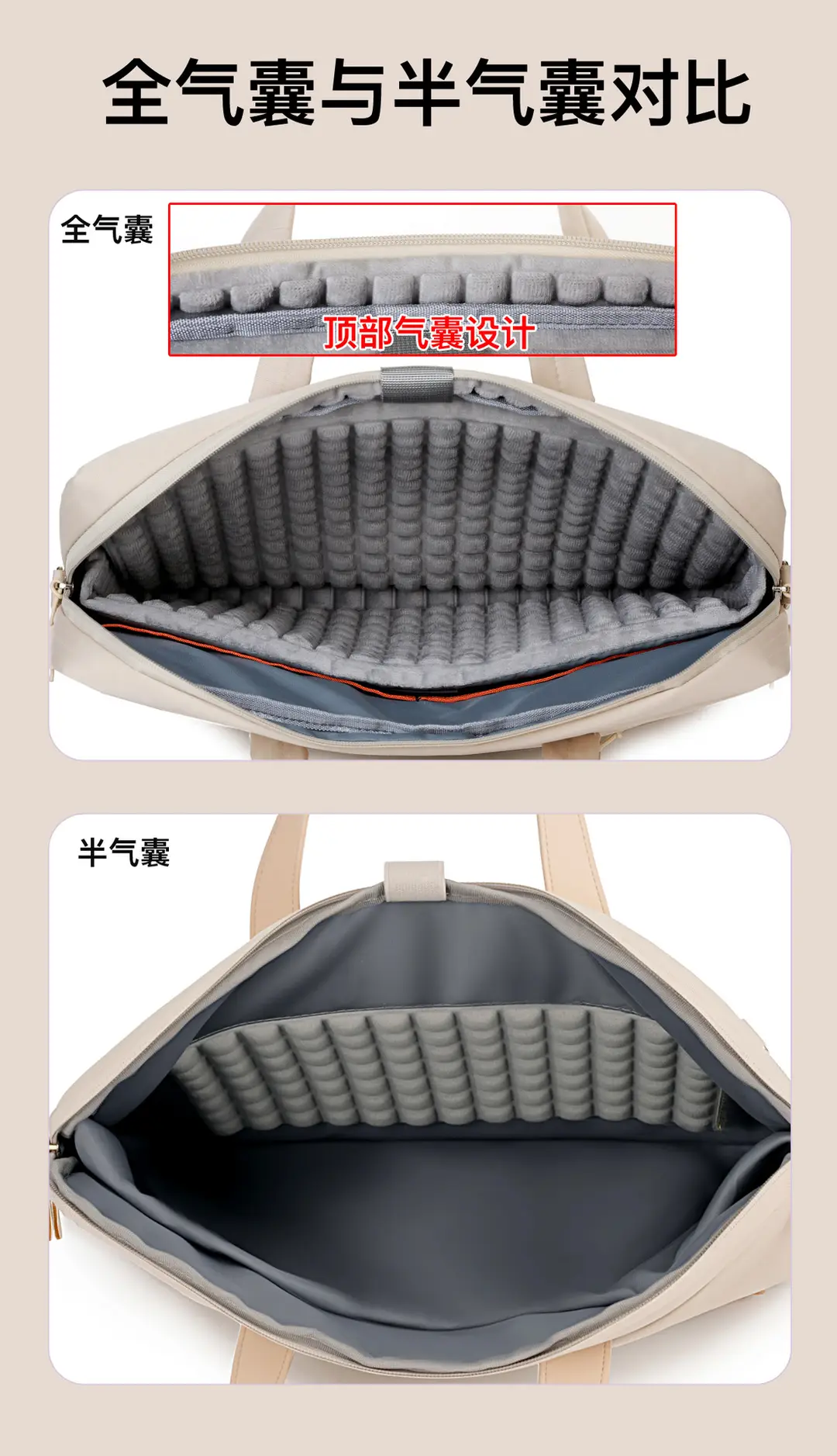 Laptop, shockproof air bag, shoulder bag, new collection, 14 inch, 16 inch, fall protection, high-quality style — chobi 10