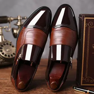 Men's casual footwear for leisure, slip-ons, classic suit jacket, warm shoes, plus size, dropshipping available — chobi 6