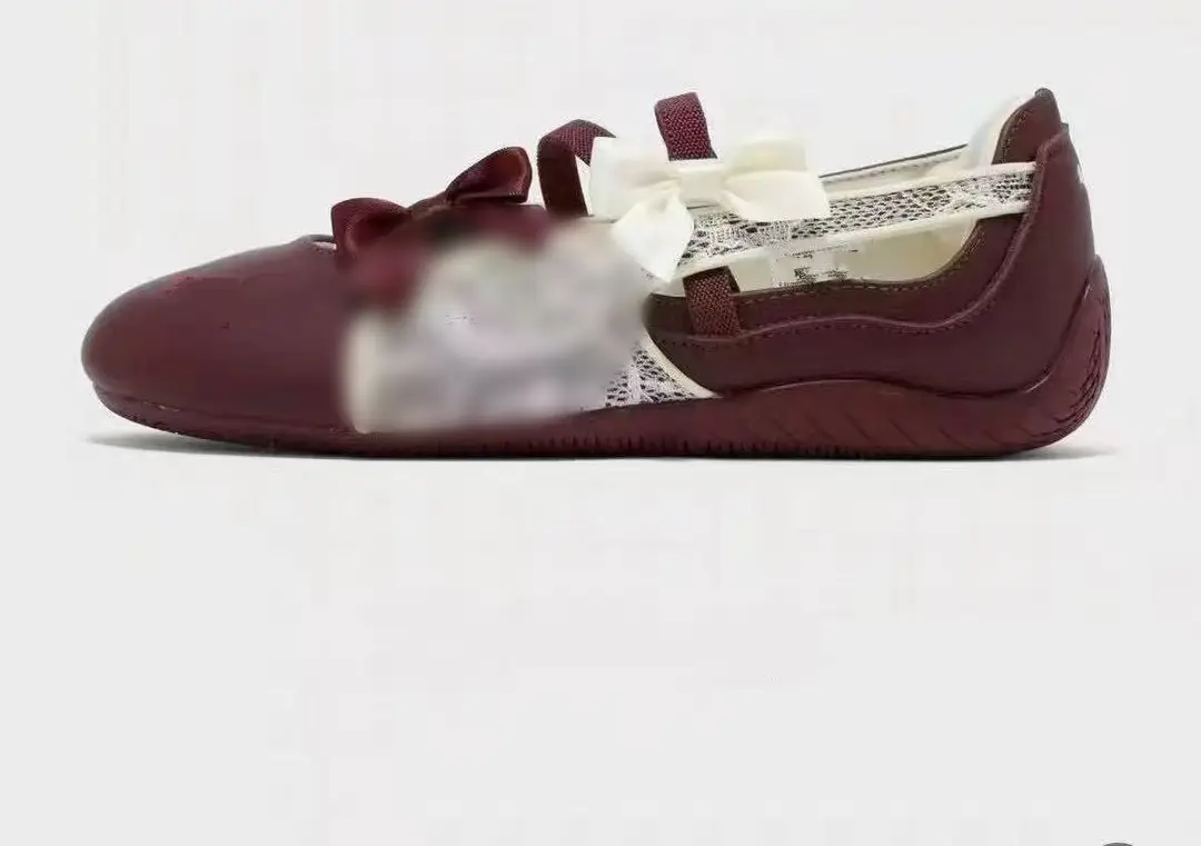 PM Park Chae Young Rose's racing ballet shoes, dance shoes, retro low-top women's shoes, versatile casual thin-soled shoes — chobi 2